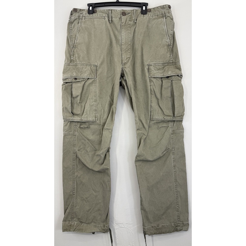 RRL Ralph Lauren Military Utility Trouser Pants Men's 38 Field Cargo Regiment